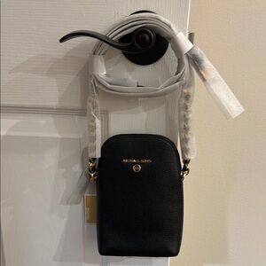 Michael Kors Black Crossbody Phone Bag